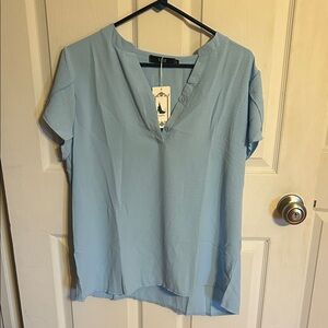 Light Blue Women's Blouse